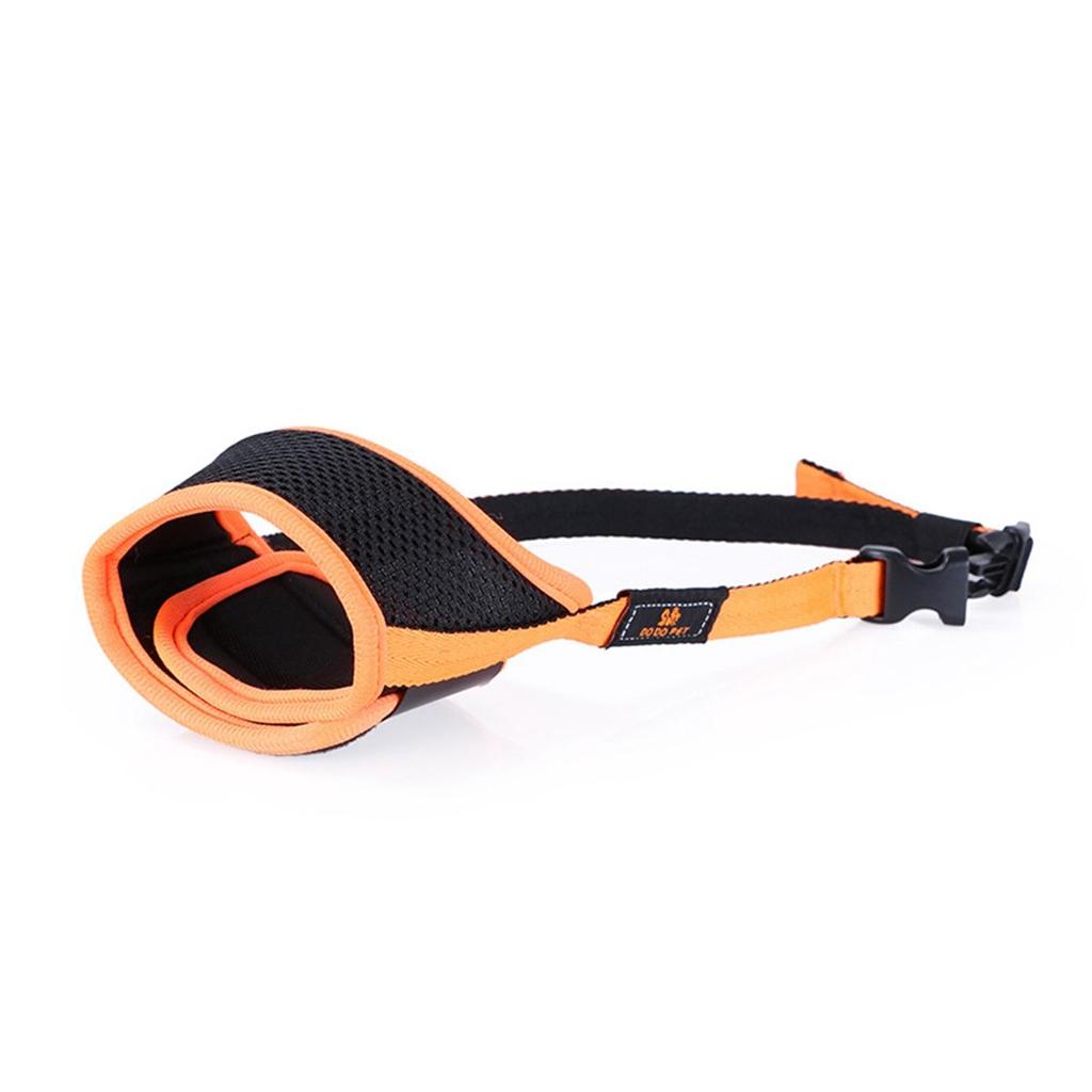 Adjustable Anti-Barking Nylon Mesh Anti-Bite Pet Mouth Cover Protection Mouth Mask Dog Muzzle