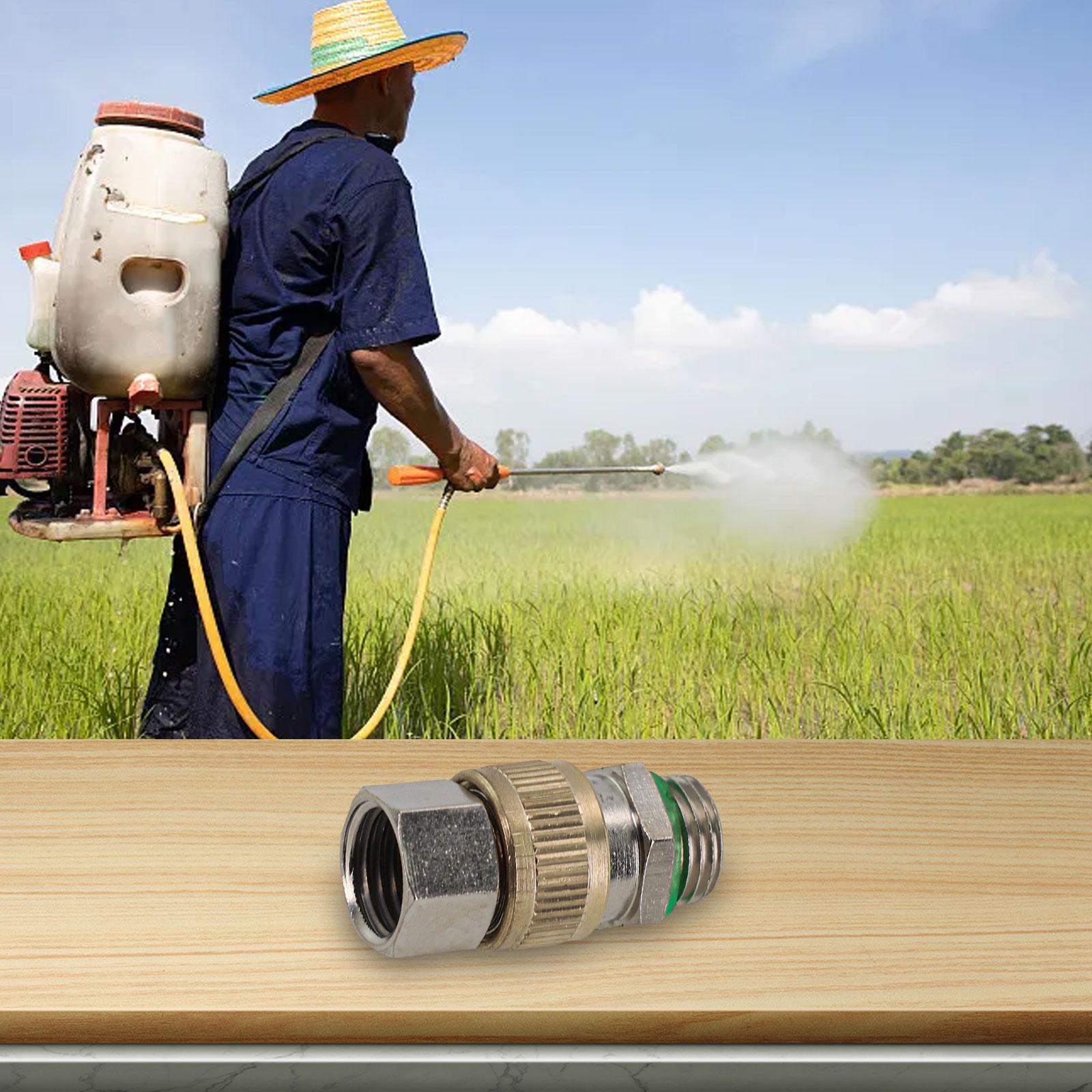 Медный быстроразъемный соединитель Hassle для сельскохозяйственных дозировочных плунжерных насосов Small Quick Pick UP