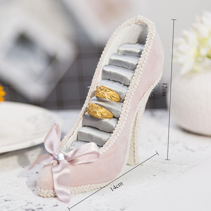 Resin Jewelry Organizer Stand Earring Rings Display Rack Jewellery Ring Holder Storage Holder Counter Trinket Displays Rack