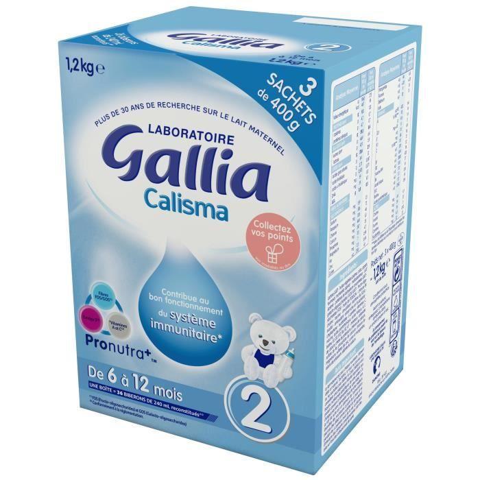 GALLIA Calisma Lait en poudre 2e age Bag in box 1,2kg