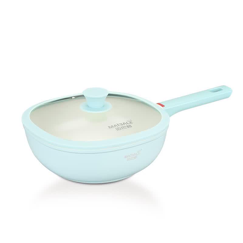 Maibale 24cm Lightweight Ceramic Non-stick Square Pot