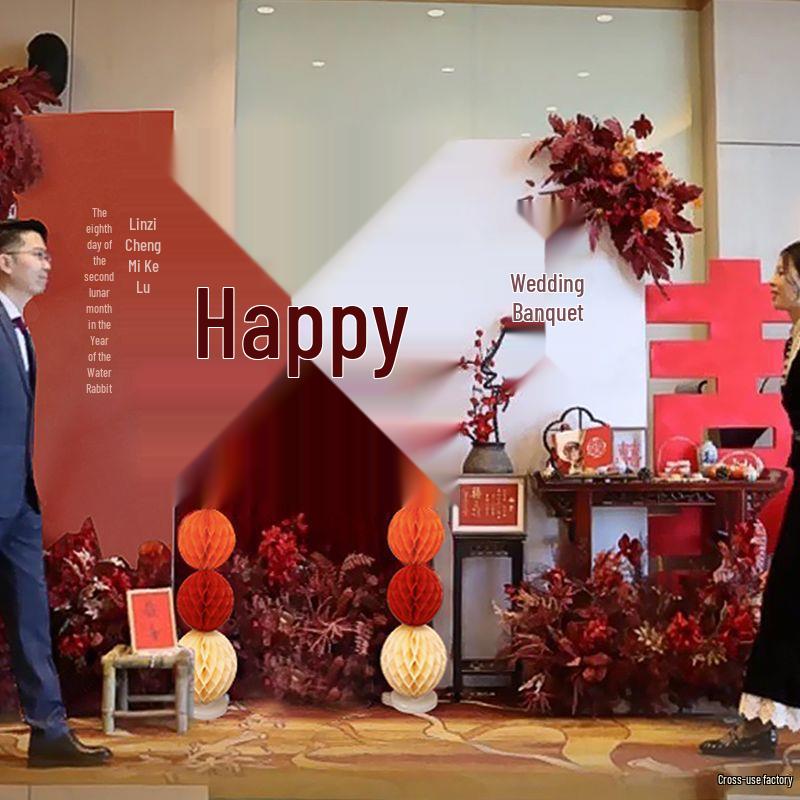 Complete Backdrop Set for Homecoming Banquet Balloons and Wedding Engagement Decoration