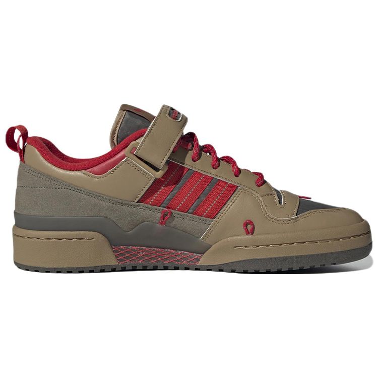 Adidas Forum 84 Camp Low Cardboard Scarlet Men Sneakers Brown Utility-Grey GV6785