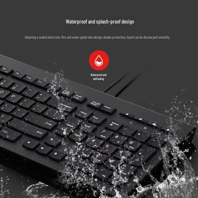 Lenovo M120K Wired Ultra-Thin Keyboard
