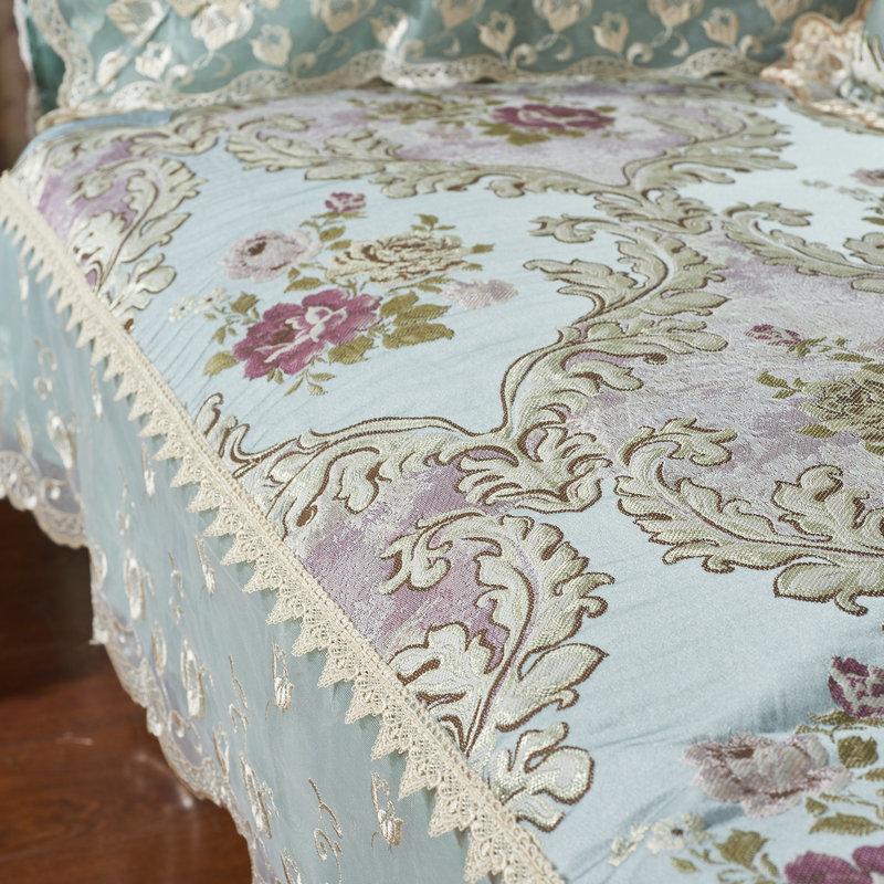 Sofakissen Spitze Europäische Kombination 123 Sofabezug