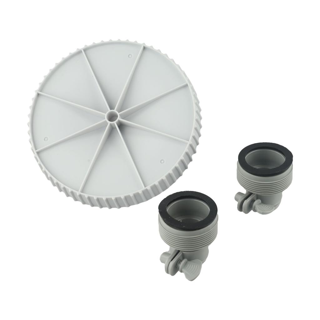 Mit Adaptern Sandpumpenabdeckung Zubehör Einfache Installation Teile Reparatur Ersatz Für Sommer Welle Brandneu