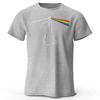 Fashion Cotton T-shirt with Rainbow Cat Creative Printing Loose Large Breathable Sports Short Sleeves Tops