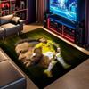 Neymar Brazil Football Player Rug Non Slip Floor Carpet Living Room Game Room Soccer Fan Home Decor Gift