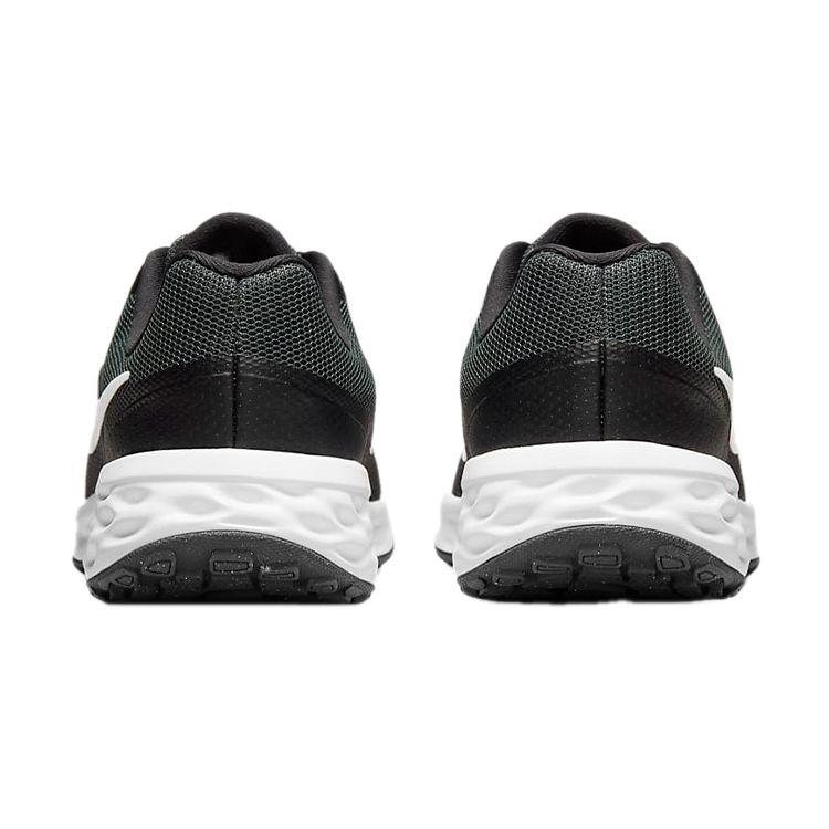 Nike Revolution 6 GS Black White Kids Sneakers Dark-Smoke-Grey DD1096-003