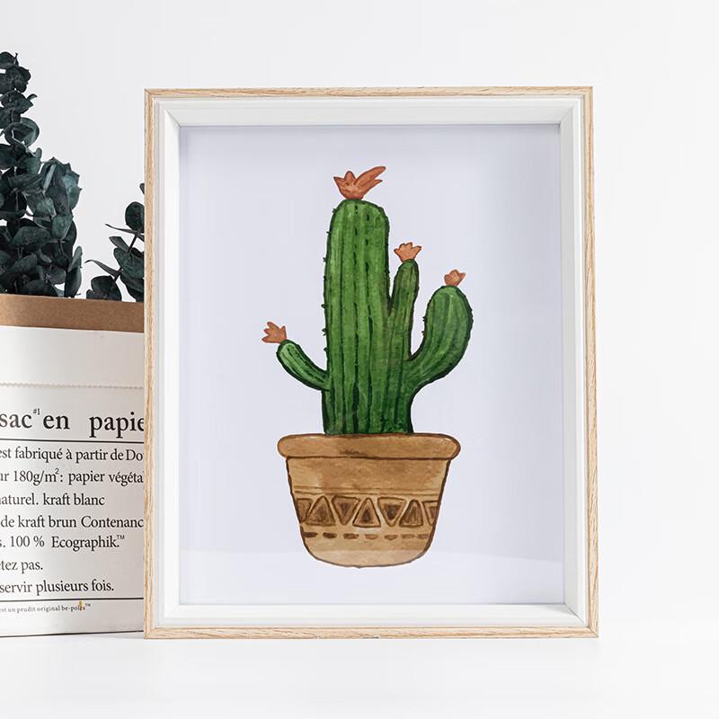 Changbaosen Wooden Wall/Desk Photo Frame