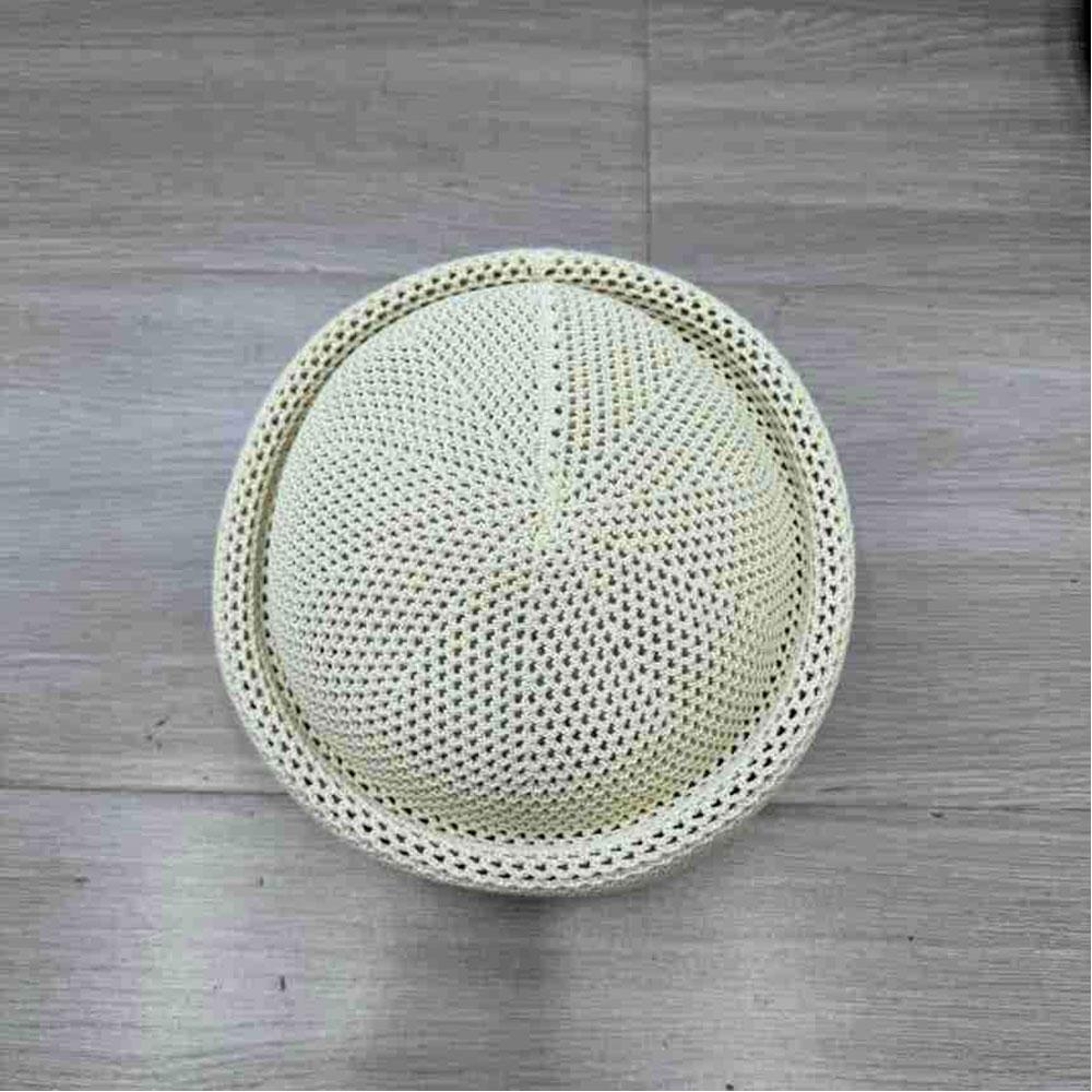 Nieuwe Zomer Mesh Ademende Buiten Beret Voor Dames Elegante Effen Kleur Stro Beret Vintage Pillbox Hoed Dames Zonnehoed gray