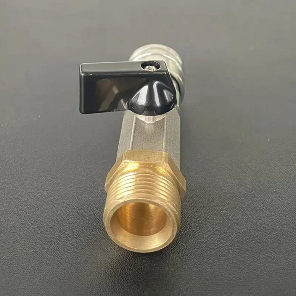 Conector Rapid Material Alamă Supapă de Închidere Control Debit Apă Uz Auto