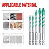 5PCS Professional Drill Bits for Drilling in Wood Glass and Metal Carbide Construction for Exceptional Durability