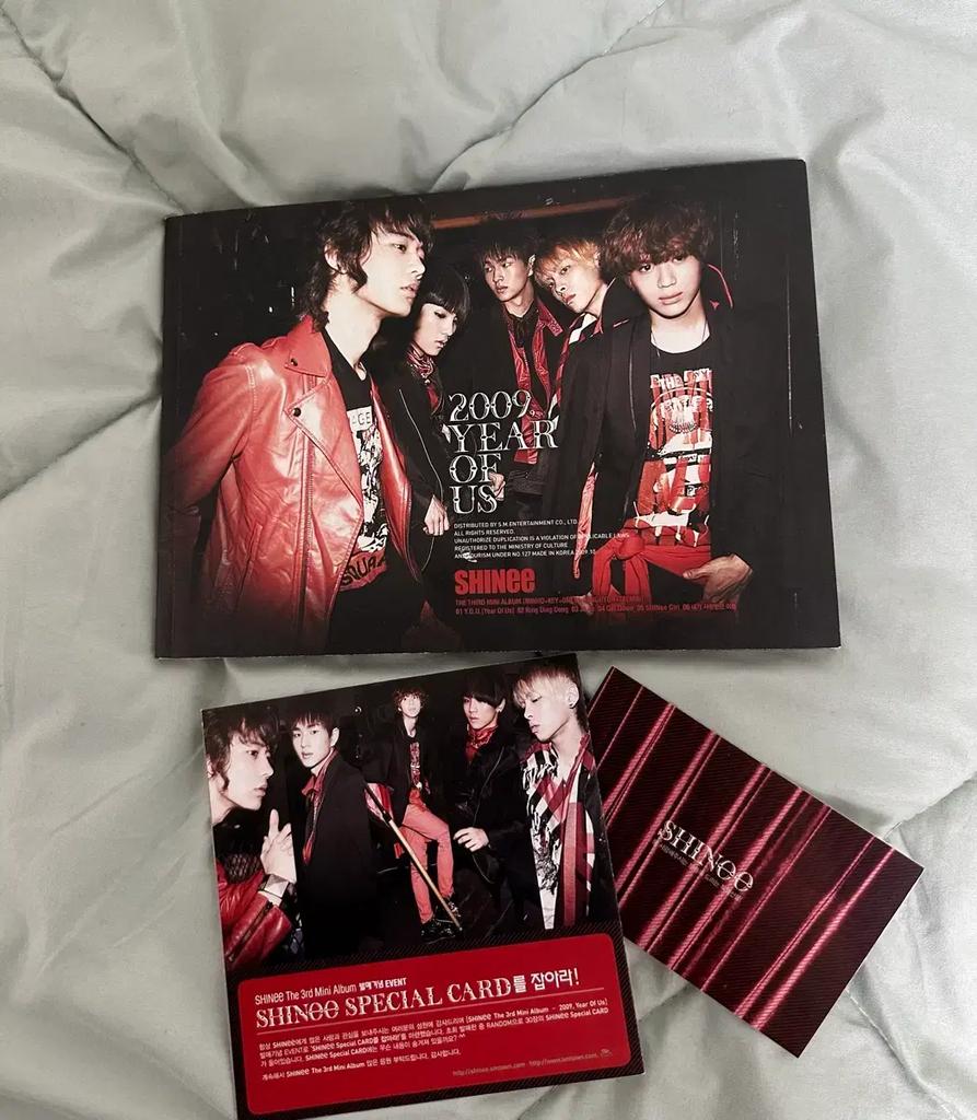 SHINee - Linding Don - 2009 Year of Us Album Used