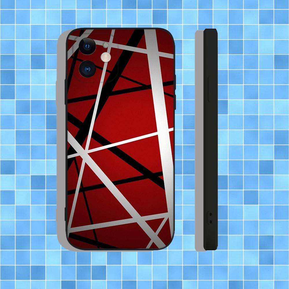 V-Van Halen 5150 Phone Case For iPhone 17,16,15,14,13,12,11,Pro,Max,Plus,Air,X,XS,XR,SE,8,7,Mini,Soft Black Case