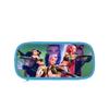 Student Blue Double-layer Pencil Case Kpop Witch Hunting Girl Group Student Storage Stationery Bag Pencil Bag