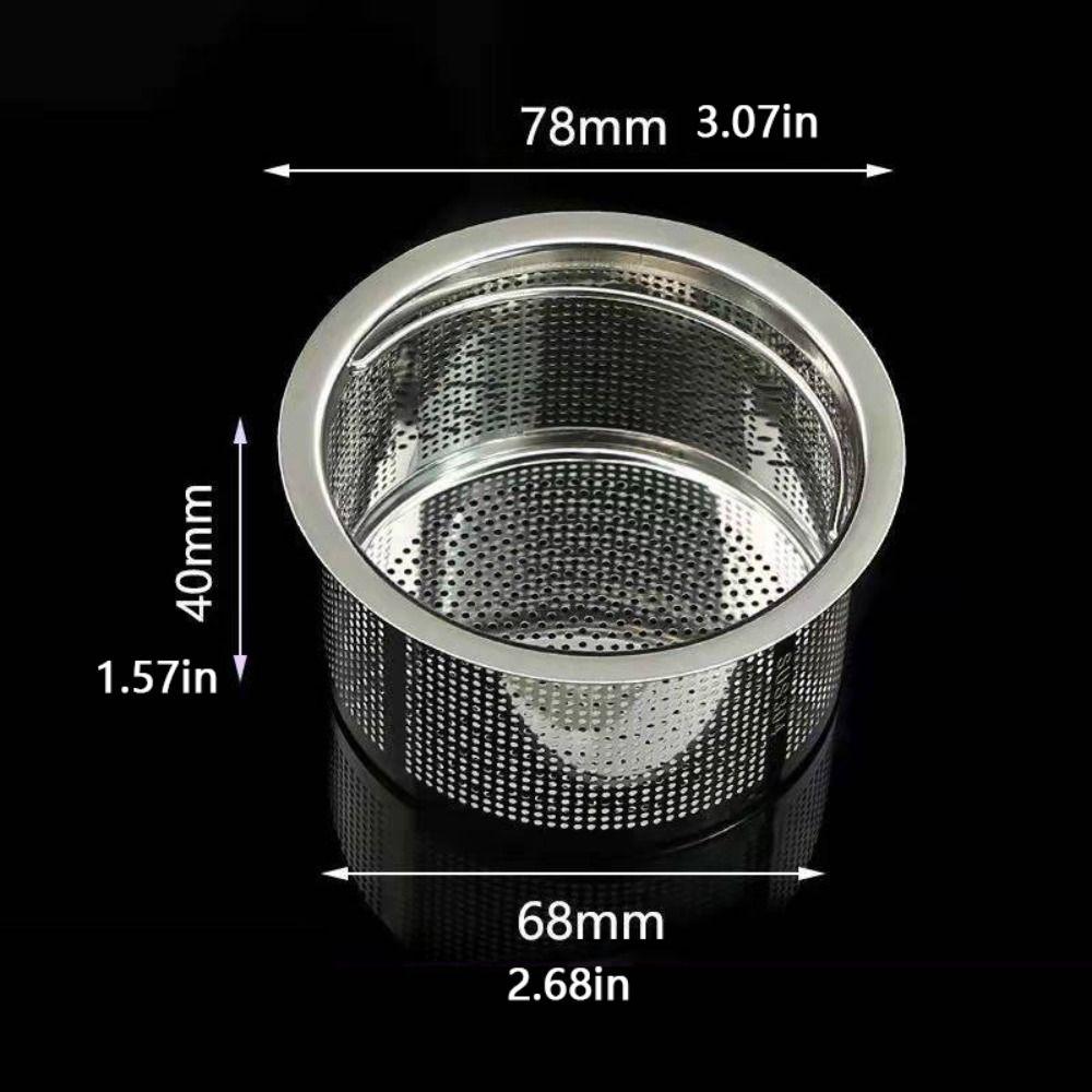 No Clogging Sink Drain Colander Stainless Drain Filter Practical Sinks Organizer  Kitchen Gadgets