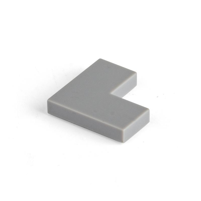 100pcs Matches DIY Build Brick Parts 14719 Tile 2 x 2 Corner Assembling Block Particle DIY Assmble Kid Puzzle Brain Toy Birthday Celebration Present