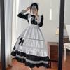 British Long Sleeve Maid Cosplay Costume - Japanese Style Uniform Dress (Plus Size Available)