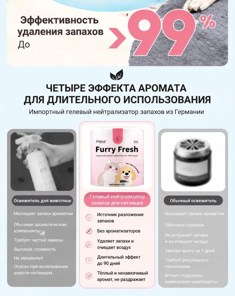 Smell absorber for premises and cat toilet, neutralizer of smell of cat and dog urine, for cats and dogs, 130 g