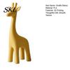 3D Printed Giraffe Figurine Desk Decor, Modern Cartoon Animal Statue, Minimalist Small Statue Bedside Table for Living Room Entryway, Home Gift