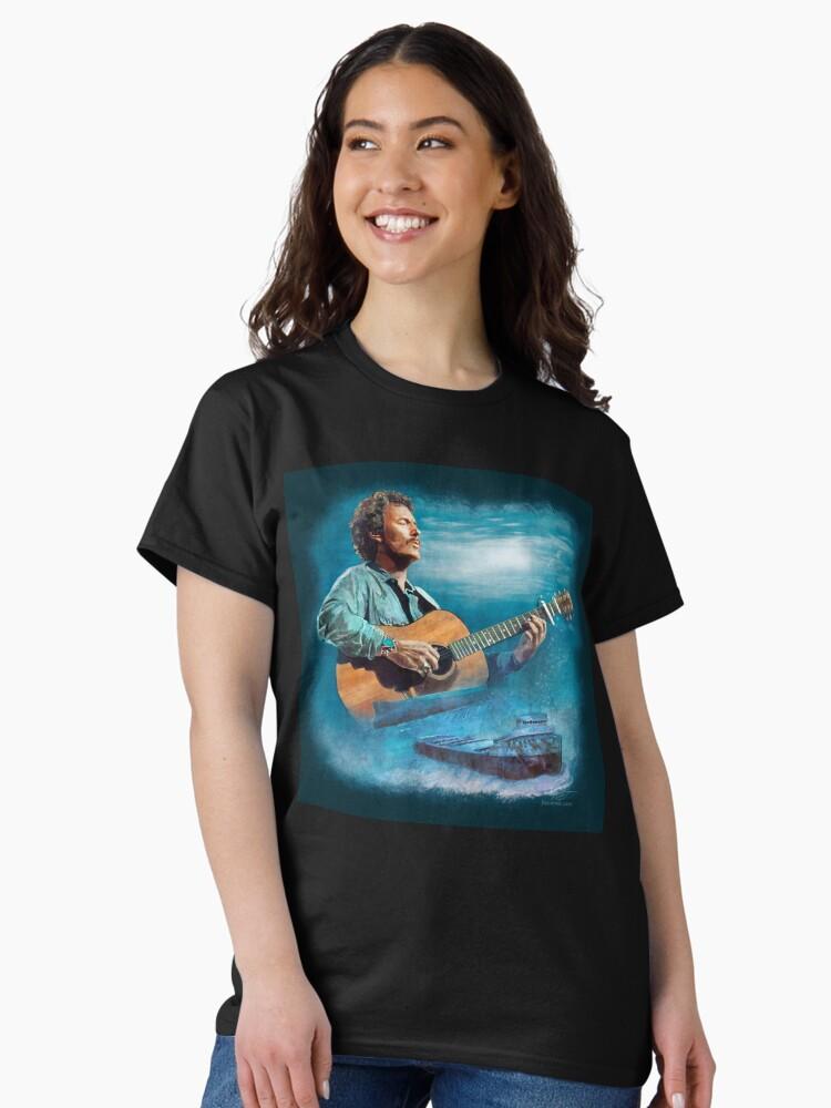 Gordon Lightfoot Wreck of the Edmund Fitzgerald Classic T-Shirt
