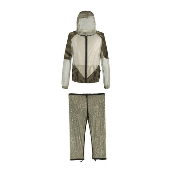 Adults Gnats Suits Breathable Mesh Hooded Jacket Pants Men Women Summer Outdoor Camping Full Body Protection Flies Gnats Proof Net Clothing