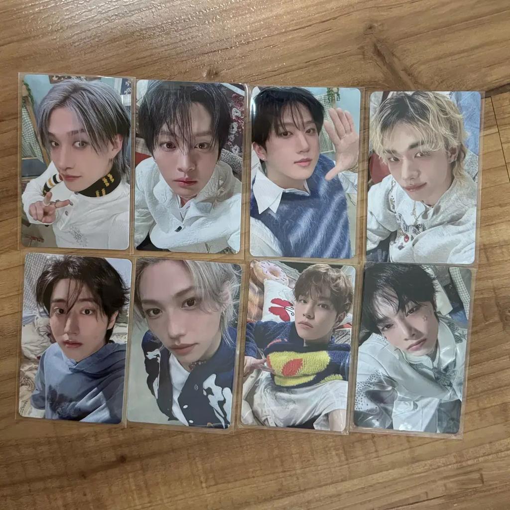 STRAY KIDS Skids Pokastay 6th Generation Fan Meeting Online MD Bonus Photo Cards - All Members