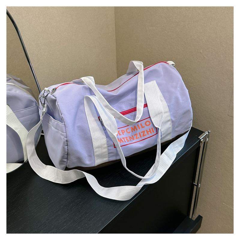 Sports Fitness Bag Short Leisure Travel Bag Girls Crossbody Shoulder Bag Tote Handbag