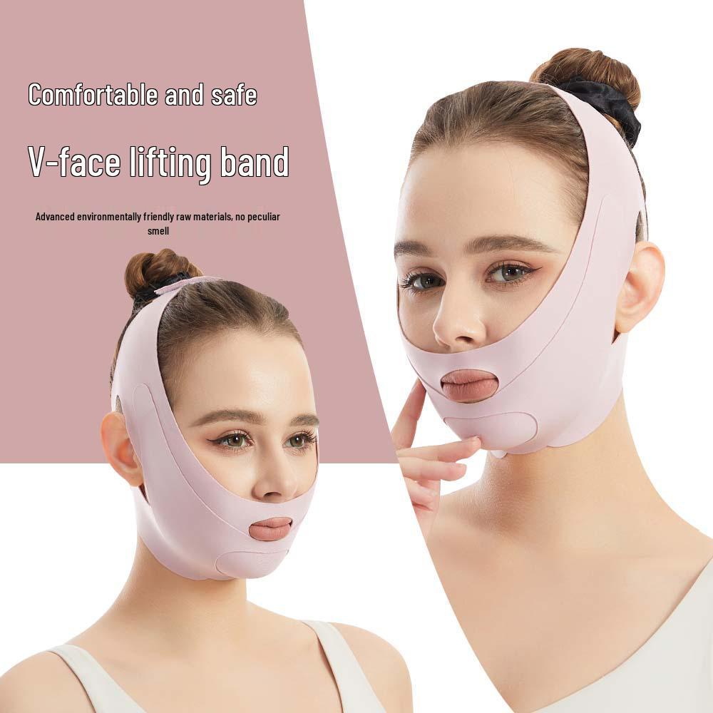 International Pink V-Face Slimming and Lifting Sleep Mask for a Sculpted Look