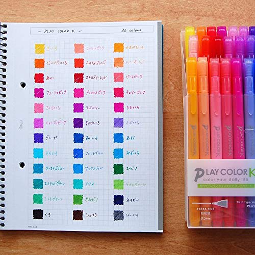 Tombow Water-based Signature Pen Play Color K Yellow Green WS-PK06 Water-based Pigment Marker