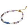 Bracciale Impilabile con Perle Bianche Rotonde in Giada Dongling Stile Europeo e Americano - Nuovo Accessorio Portatile da Preghiera Cinese per Donna.