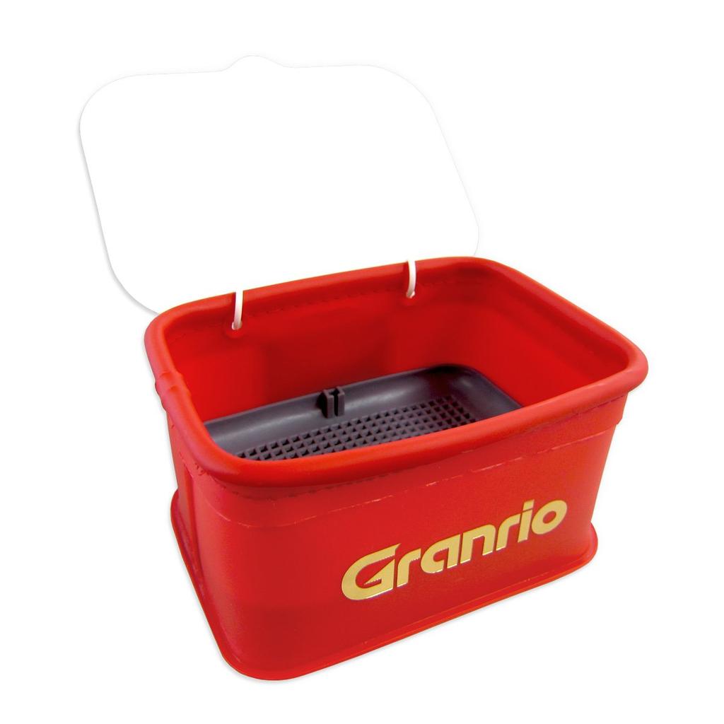 Taka Sangyo 11-Square Bait Bucket with Double Bottom and Lid, Small Color cannot be specified.