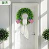 Eucalyptus Leaf Wreath – Spring & Summer Door Hanging Decoration