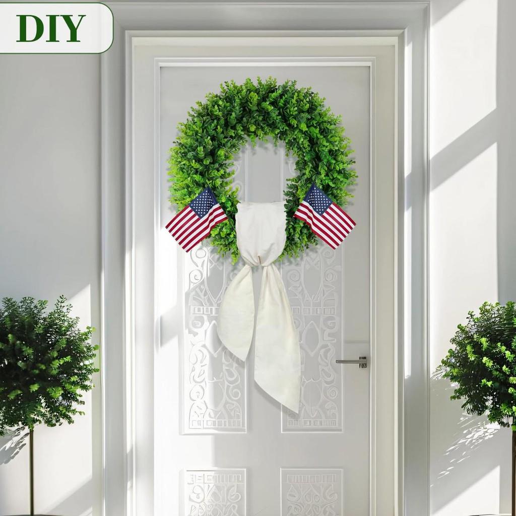 Eucalyptus Leaf Wreath – Spring & Summer Door Hanging Decoration