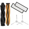 Vacuum Cleaner Replacement Parts For DREAME D20 Plus Includes 2 Filter + 2 Side Brushes + 1 Roller Brush, Easy Installation