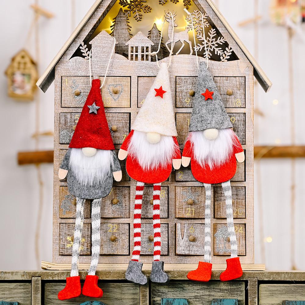 Gnomes Ornaments Christmas Tree Decorations Hanging Xmas Tree Pendant Garnish