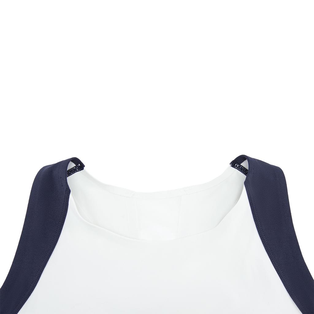 Li Ning Minimalist Soft Versatile Casual Color Block Breathable Sports Bra Women Underwear AUBV044-2