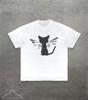 Cute Fairy Cat Graphic Tee, Gifts For Cat Lovers, Cute Black Cat T-Shirt for Men Women, Minimalist Fairy Cat Top, Soft Everyday Cat Shirt
