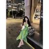 Niche rhinestone high heels female stiletto fairy wind royal sister sexy hollow versatile fashion sandals annual banquet wedding shoes