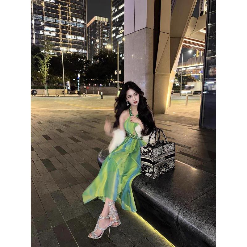 Niche rhinestone high heels female stiletto fairy wind royal sister sexy hollow versatile fashion sandals annual banquet wedding shoes