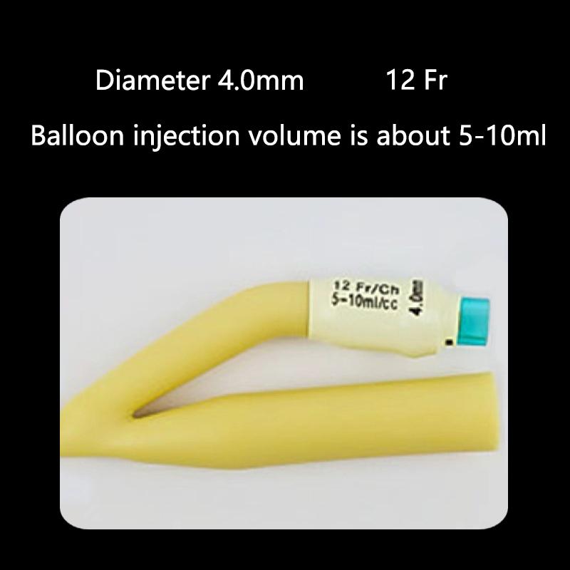 1pcs 2/3 Chamber Latex Catheter Silicone Coated Sterilized Urethral Catheter Male/Women/Children Urinary Catheter
