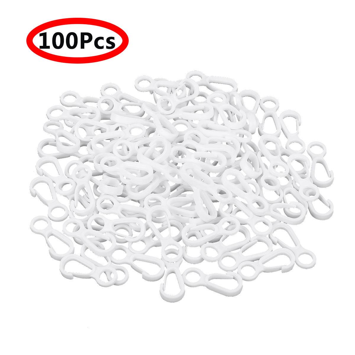 

10/50/100PCS Нейлоновий пластик Невеликий флагшток Застібка Гачки Насадка Міцні пряжки Гачки для рюкзака 100PCS