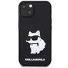 Karl Lagerfeld KLHCP14M3DRKHNK iPhone 14Plus / 15 Plus 6.7" black hardcase Rubber Choupette 3D
