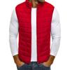 Winter Fashion Cotton-Padded Men' Sleeveless Vest Jackets Vest Coats   Waistcoats Stand Collar Warm Clothing Plus Size