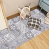 10pcs/set Marble Texture Frosted Tiles Floor Wall Stickers Kitchen Bathroom Ground Wallpaper Non-slip Peel Stick Wall Decals