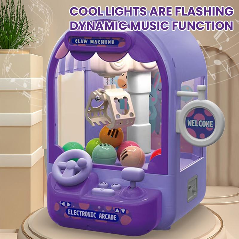 Large Claw Machine Lights Music Ball Candy Machine Plush Toy Twisting Egg Machine Boys Girls Toys Parent-Child Party Game  Gifts