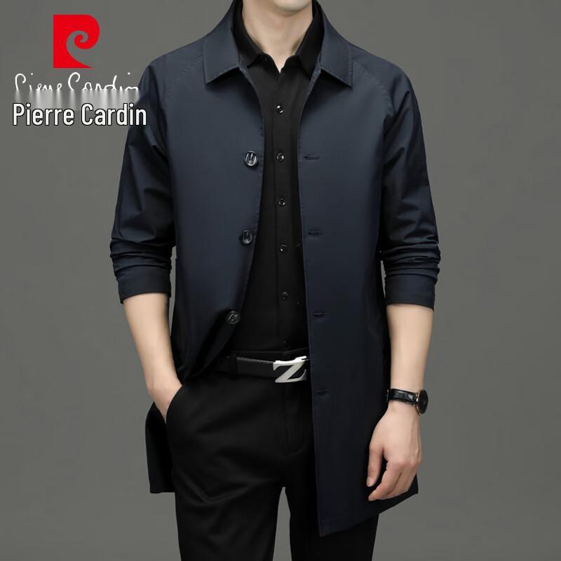 

Pierre Cardin Men s Spring Autumn Business Casual Windbreaker Jacket 4XL