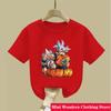 Summer Boys Clothes Dragon Ball T Shirt Anime Cosplay Son Goku Tshirts Boy Tshirts Tops Children Clothing Short Sleeve Tees