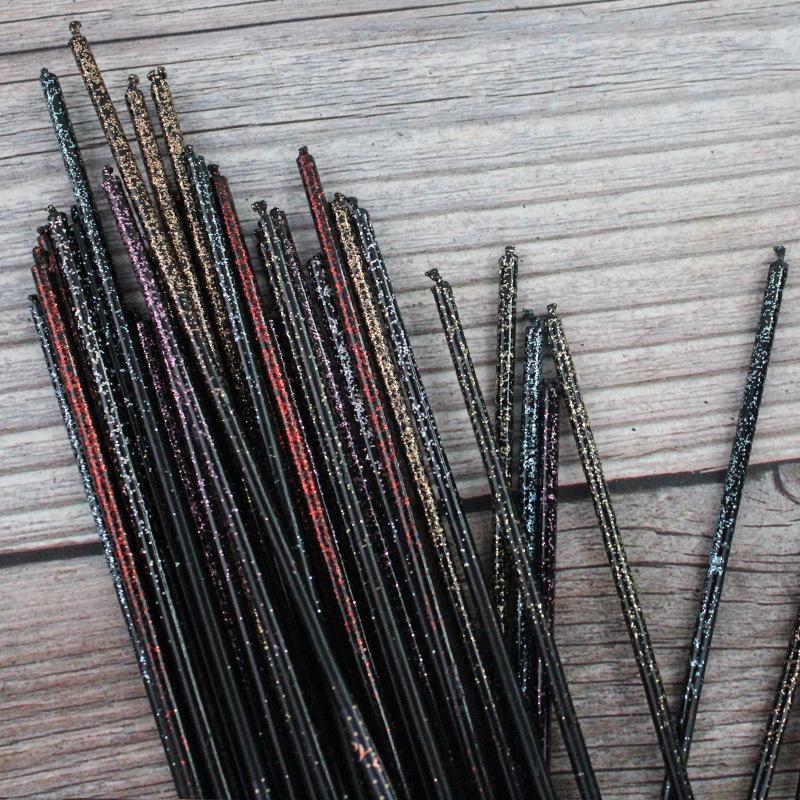 New Birthday Line Candle 6 Individually Packaged Glitter Atmosphere Creative Birthday Party Cake Decoration Candles